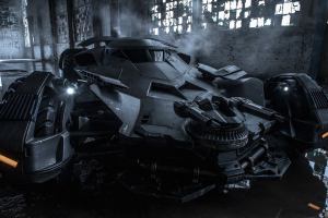 Batmobile Batman vs Superman Dawn of Justice 2016